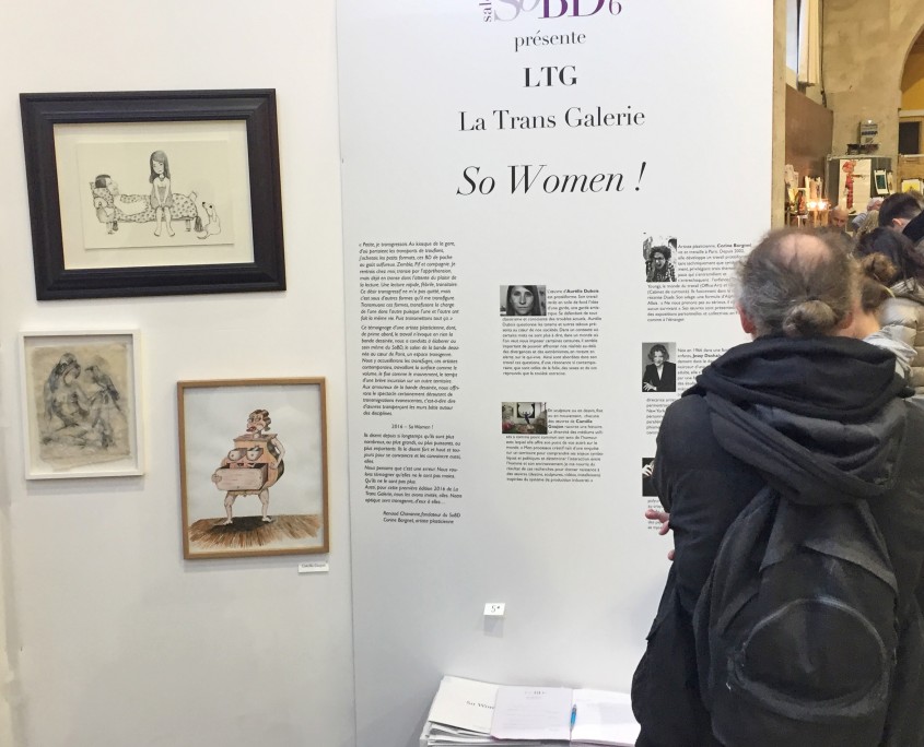 Expo So Women ! de la Trans Galerie sur le SoBD 2016 Expo So Women ! de la Trans Galerie sur le SoBD 2016