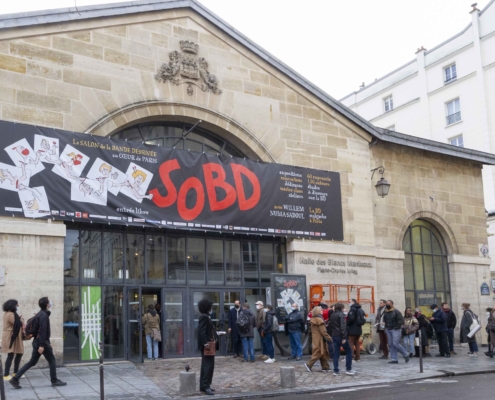 SoBD 2021 - Halle des Blancs Manteaux exterieur 05 - Photo Susy Lagrange SoBD 2021 - Halle des Blancs Manteaux exterieur 05 - Photo Susy Lagrange