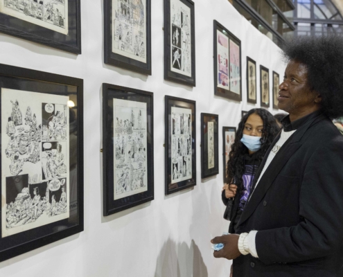 Portrait de Ndrematoa - Exposition BD Malgache Contemporaine Portrait de Ndrematoa - Exposition BD Malgache Contemporaine