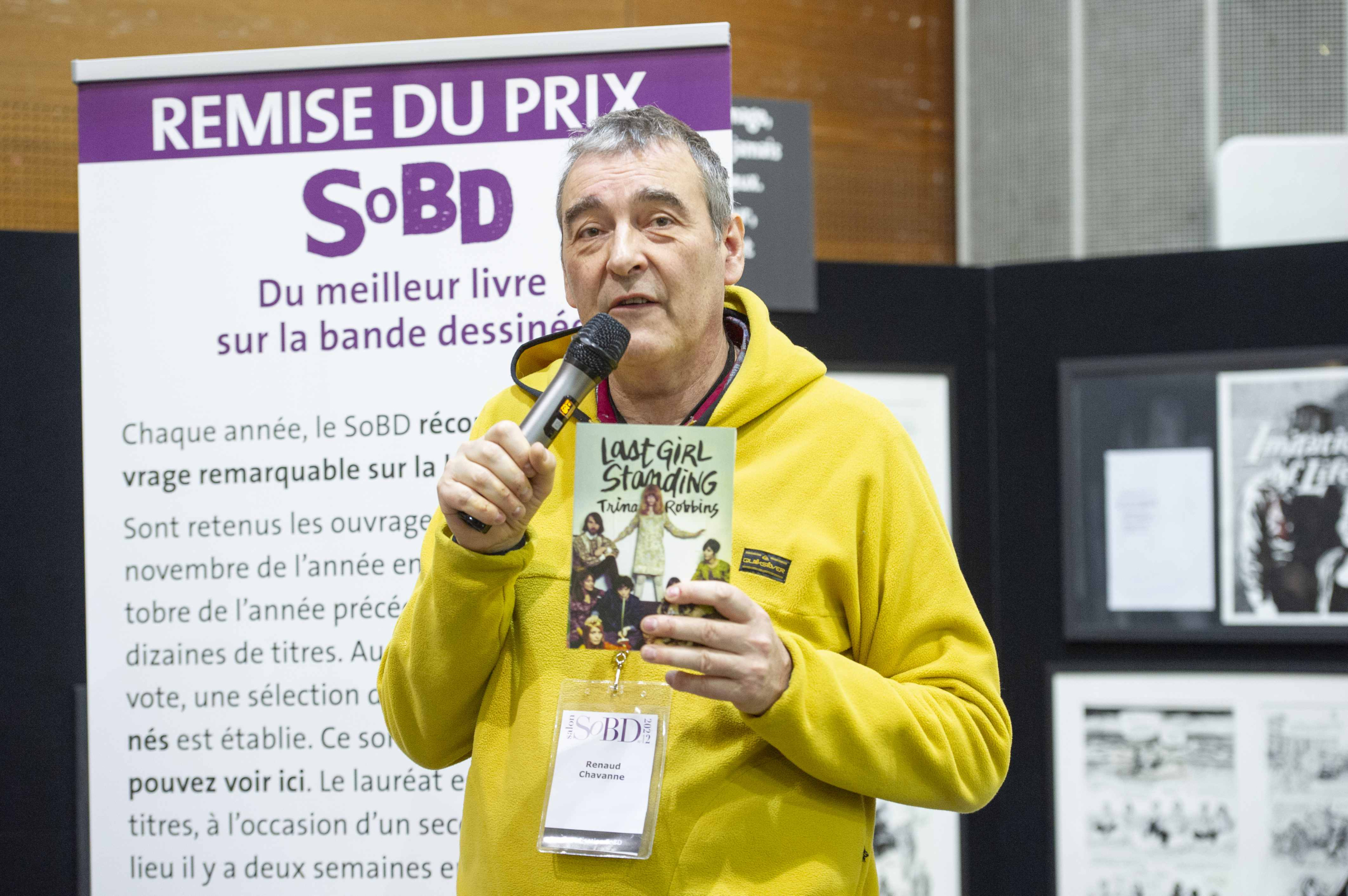 Remise Prix SoBD 2022 - Renaud Chavane Remise Prix SoBD 2022