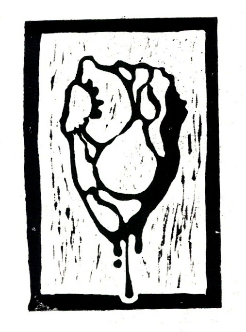 Cœur sanglant par Pauline Corazza - Les Belles Gravures Cœur sanglant par Pauline Corazza
